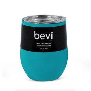 Single Bevi - Insulated Wine Tumbler (Turquoise)